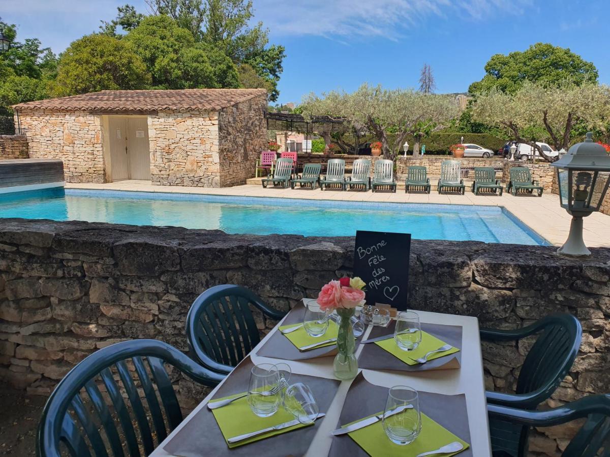 Logis Hotel Restaurant L'Escarbille Saint-Martin-dʼArdèche Dış mekan fotoğraf