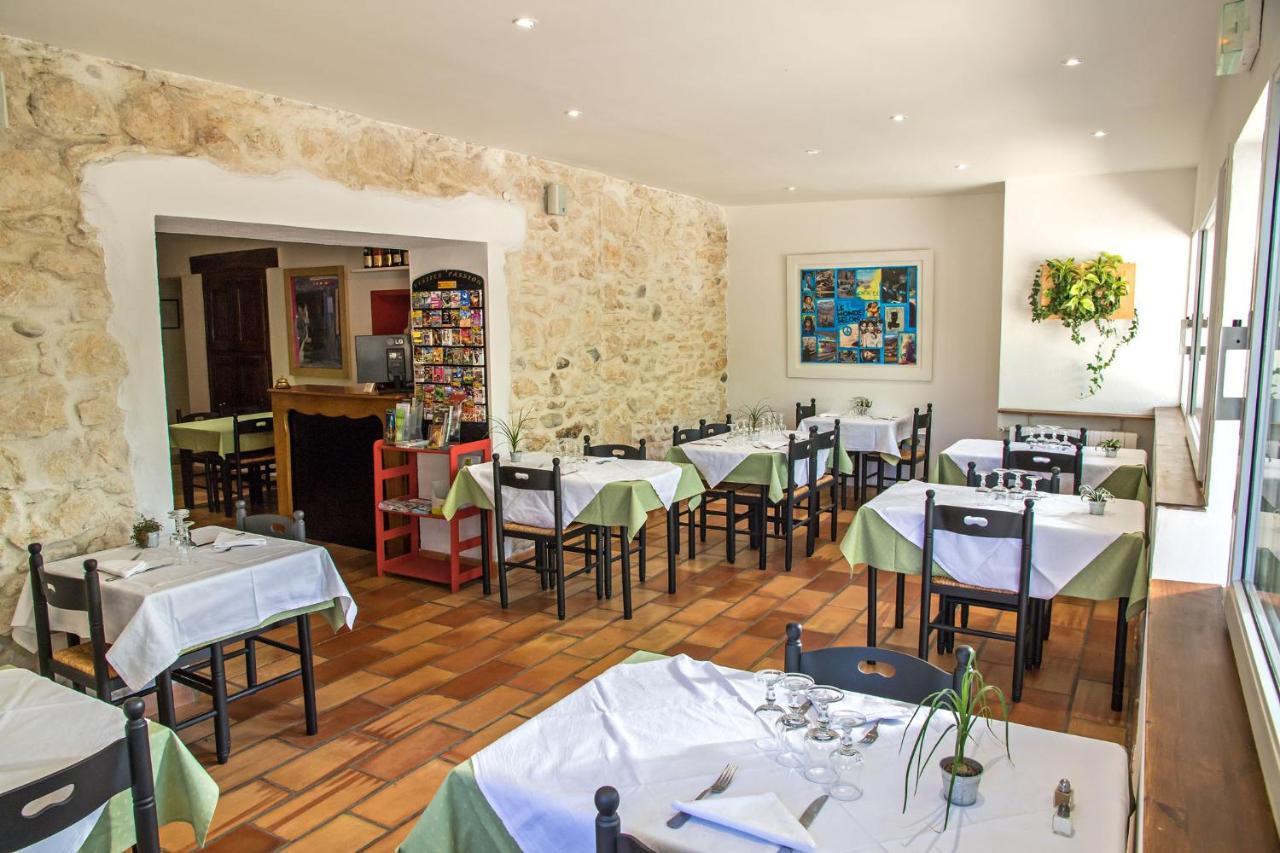 Logis Hotel Restaurant L'Escarbille Saint-Martin-dʼArdèche Dış mekan fotoğraf