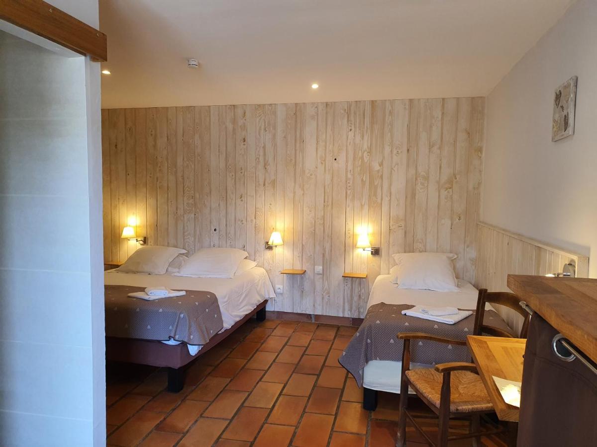 Logis Hotel Restaurant L'Escarbille Saint-Martin-dʼArdèche Dış mekan fotoğraf