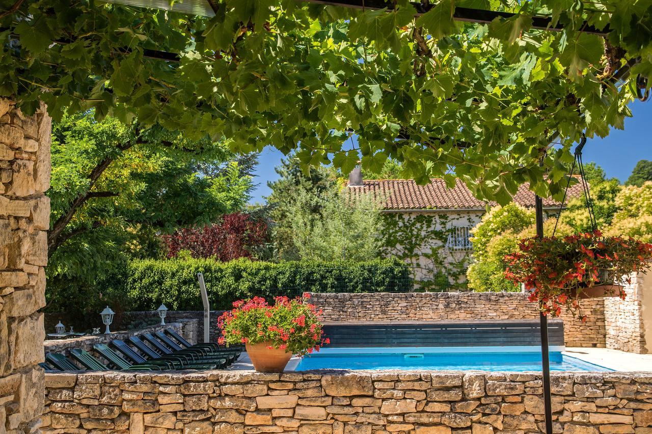 Logis Hotel Restaurant L'Escarbille Saint-Martin-dʼArdèche Dış mekan fotoğraf